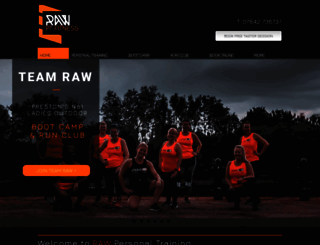 rawptfitness.com screenshot