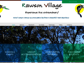rawsonvillage.com screenshot
