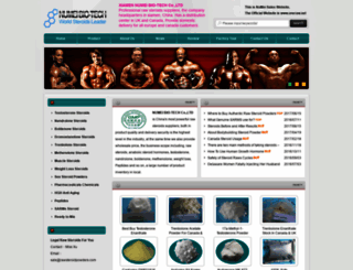 rawsteroidpowders.com screenshot