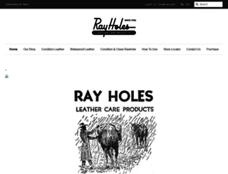 ray-holes-leather-care-products-inc.myshopify.com screenshot