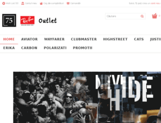 rayban-outlet.ro screenshot