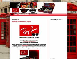 raybanplanet.blogspot.com screenshot