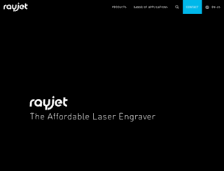 rayjetlaser.com screenshot
