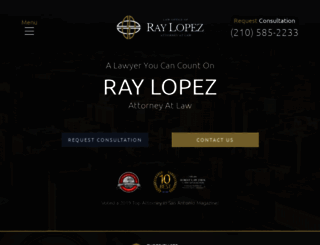 raylopezlaw.com screenshot