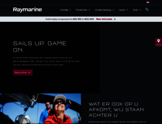raymarine.nl screenshot