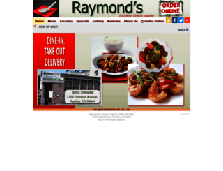 raymondschinese.com screenshot