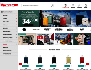 rayondor-bagages.fr screenshot