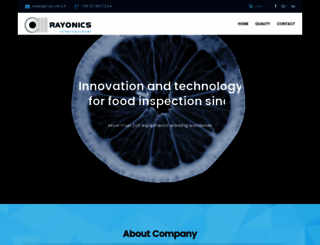rayonics.website screenshot
