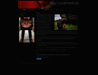 rays-leathershop.nl screenshot