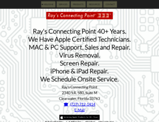 raysconnectingpoint.com screenshot