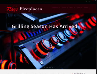 raysfireplaces.com screenshot