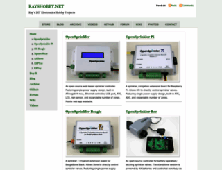 rayshobby.net screenshot