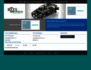 raysinfotech.co.in screenshot