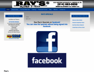 raysmarketplacelinesville.com screenshot