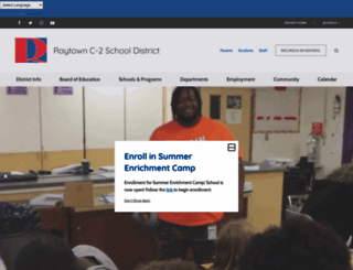 raytownschools.org screenshot