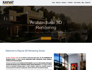 rayvatrendering.com screenshot