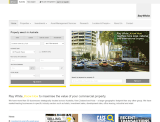 raywhitecommercial.com screenshot