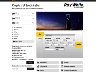 raywhiteksa.com screenshot