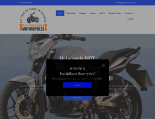 raywilliamsmotorcycles.co.uk screenshot