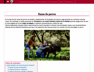 razasdeperros.com screenshot
