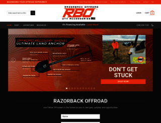 razorback-offroad.com screenshot