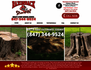 razorbackstumpremoval.com screenshot