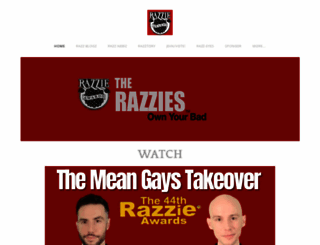 razzies.com screenshot