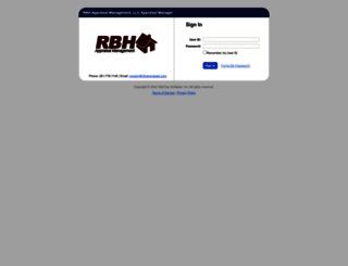 rbh.myvalutrac.com screenshot