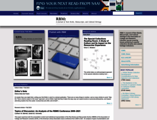 rbm.acrl.org screenshot