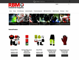 rbmindustrialsupplies.co.uk screenshot