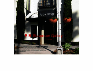 rbstevensongallery.com screenshot
