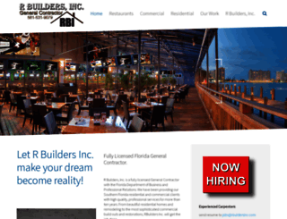 rbuildersinc.com screenshot