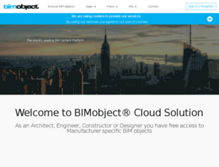 rc-beton.bimobject.com screenshot