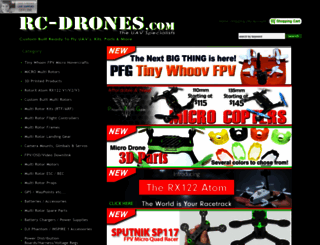 rc-drones.3dcartstores.com screenshot