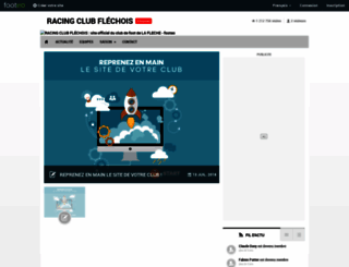 rc-flechois.footeo.com screenshot