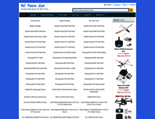 rc-helicopter-spare-parts-online.com screenshot