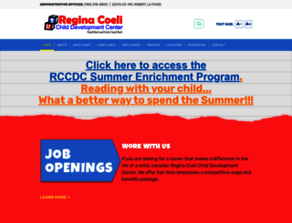 rccdc.org screenshot