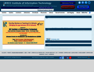rcciit.org screenshot