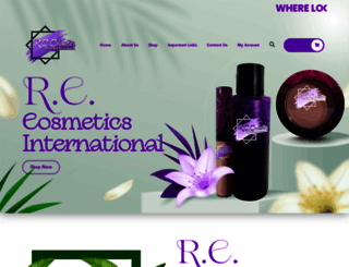 rccosmetics.com screenshot
