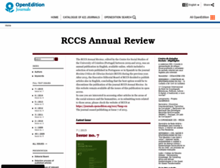 rccsar.revues.org screenshot