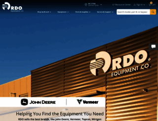rcd.rdoequipment.com screenshot