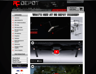 rcdepothobbies.com screenshot