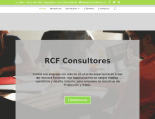 rcfconsultores.cl screenshot
