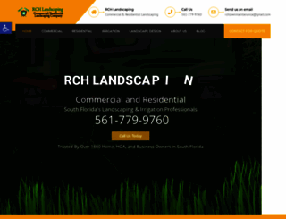 rchlandscapingfl.com screenshot