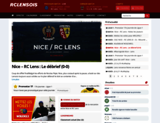 rclensois.fr screenshot