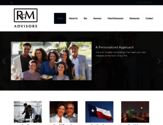 rcm-advisors.com screenshot