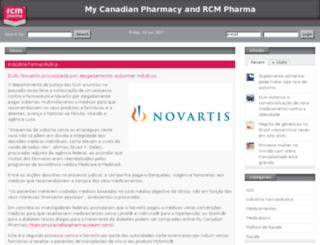 rcmpharma.com screenshot