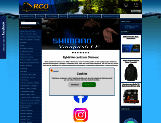rco-fishing.cz screenshot