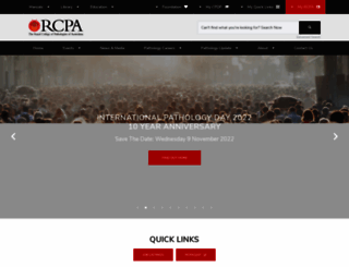 rcpa.edu.au screenshot