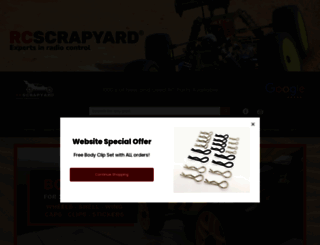 rcscrapyard.com screenshot